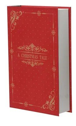 Decoris Opbergbox papier l17.50b5h27cm rood