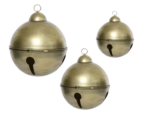 Decoris Orn.ijzer klok d52cm goud