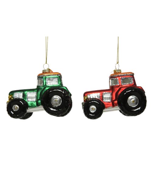 Decoris tractor glas 3kl.ass - afbeelding 1