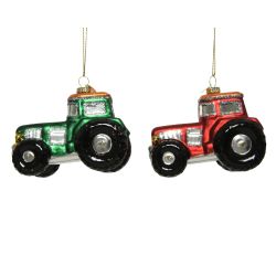 Decoris tractor glas 3kl.ass - afbeelding 1