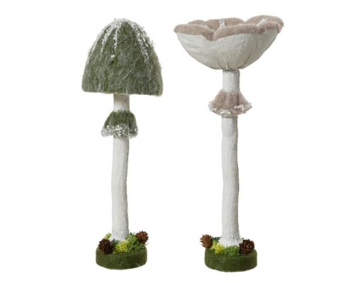 Decoris Paddenstoel polyester l7b7h19cm a2