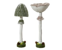 Decoris Paddenstoel polyester l7b7h19cm a2