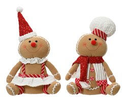 Decoris Peperkoek polyester 2ass