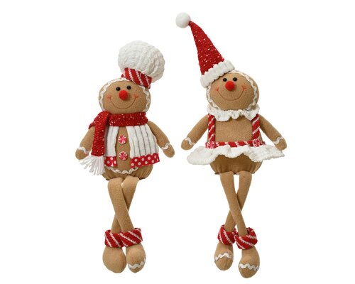 Decoris Peperkoek polyester 2ass