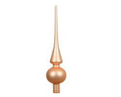 Decoris Piek glas d6h26cm peach pearl