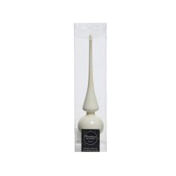 Decoris Piek glas enamel wolwit