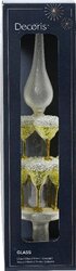 Decoris Piek glas l9.1b7.7h31cm a2