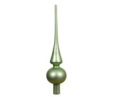 Decoris Piek glas matcha green dia6cm x H.26cm - afbeelding 2