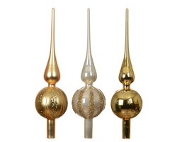 Decoris Piek glas shiny/enamel - matt glitter 3ass - afbeelding 3