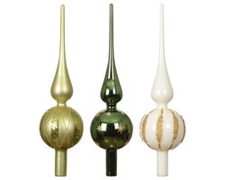 Decoris Piek glas shiny/enamel - matt glitter 3ass - afbeelding 3