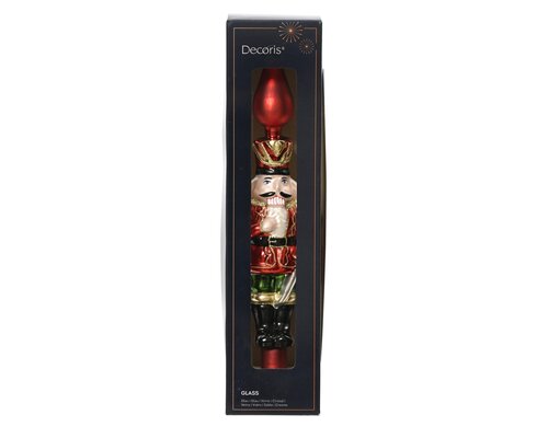 Decoris Piek glas shiny, glitter,matt gliiter