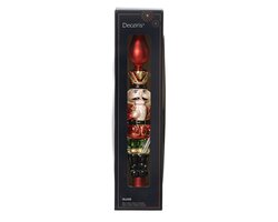 Decoris Piek glas shiny, glitter,matt gliiter
