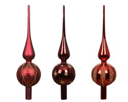 Decoris Piek glas shiny - matt glitter 3ass - afbeelding 3