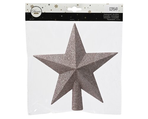 Decoris Piek polystyreen glitter - afbeelding 1