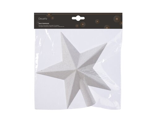 Decoris Piek polystyreen glitter - afbeelding 1