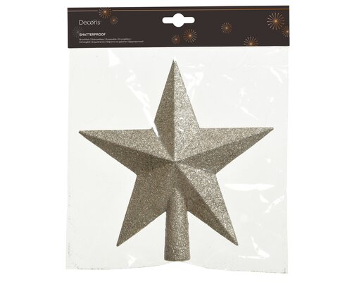 Decoris Piek polystyreen glitter - afbeelding 1