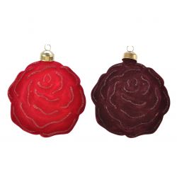 decoris rose with hanger 2ass