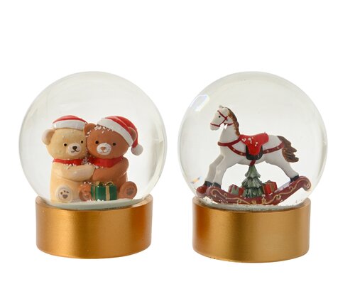 Decoris Schudbol glas 2ass