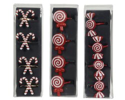 Decoris Servetring plastic 3ass