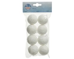 Decoris Sneeuwbal foam snowball