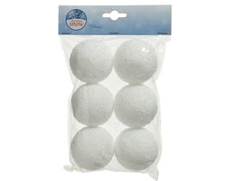 Decoris Sneeuwbal foam snowball