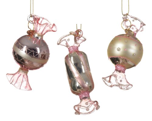 Decoris Snoep glas 3ass