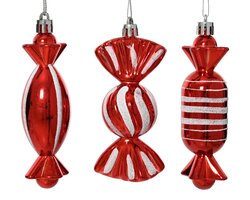 Decoris Snoep plastic 3ass