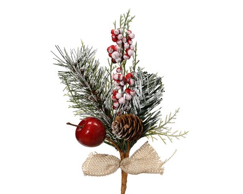 Everlands Steker snow,glitter bow binnen