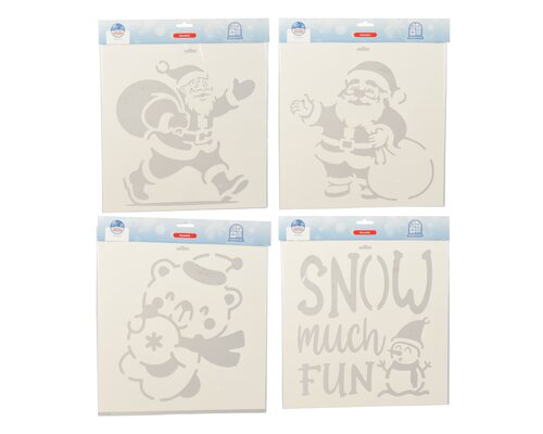 Decoris Stencils papier figure 2ass fsc mix credit