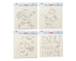 Decoris Stencils papier figure 2ass fsc mix credit