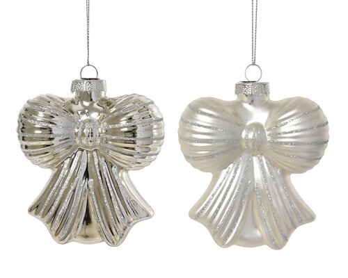 Decoris Strik glas shiny - matt gltter line 2col ass
