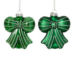 Decoris Strik glas shiny - matt gltter line 2col ass