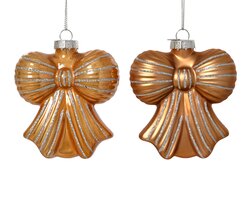 Decoris Strik glas shiny - matt gltter line 2col ass