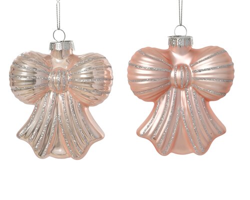Decoris Strik glas shiny - matt gltter line 2col ass - afbeelding 1