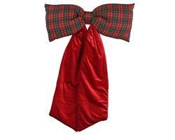Decoris Strik polyester fluweel check