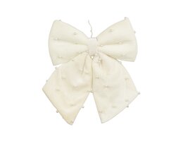Decoris Strik polyester pearl - afbeelding 2