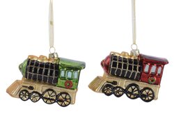 Decoris Trein glas 2kl.ass - afbeelding 2
