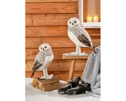 Decoris Uil kunstbont 2ass - afbeelding 2