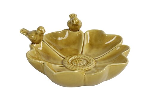 Decostar Vogelbad mala aw l26b25h10 geel