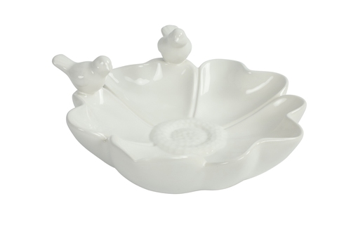 Decostar Vogelbad mala aw l26b25h10 wit