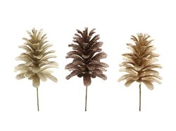 Dennenappel glitter l11b9h9 mix