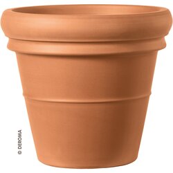 Deroma Pot roodsteen bordo d48h42cm