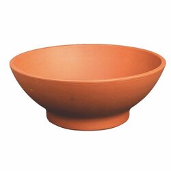Deroma Schaal ciotoloni d41h15cm bruin