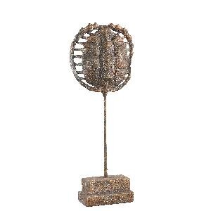 PTMD Derron Brown cement skelet statue high B