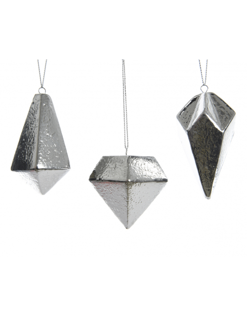 Diamant dolomiet hang zilver a3