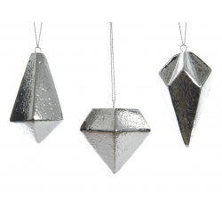 Diamant dolomiet hang zilver a3
