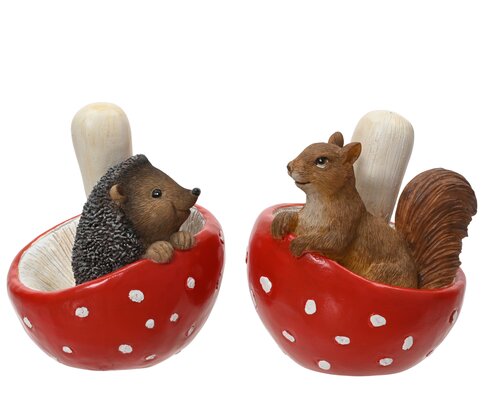 Decoris Dier polyresin 2ass