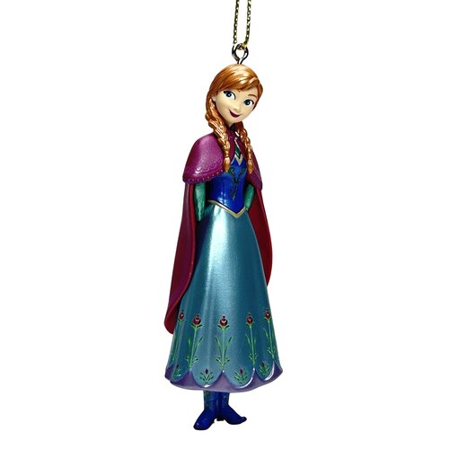 Disney 3D ornament Anna metallic