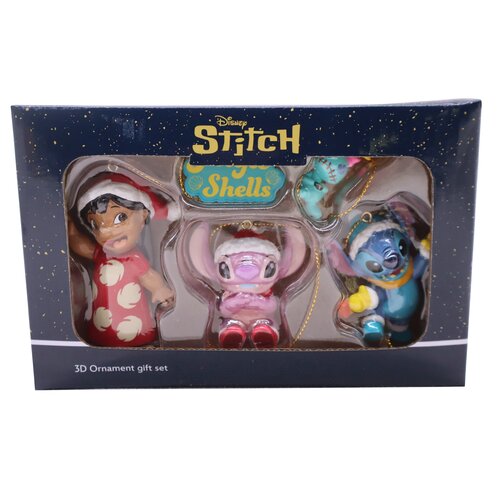 Disney 3D ornament gift set Stitch