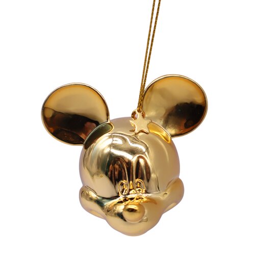 Disney 3D ornament Mickey gold head